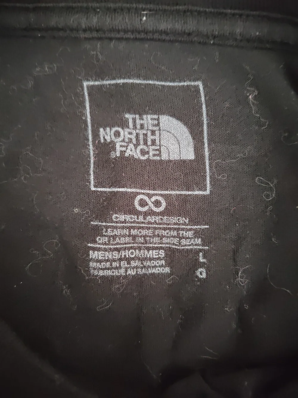 The North Face Men’s Black Logo Short Sleeve Tee Size Large